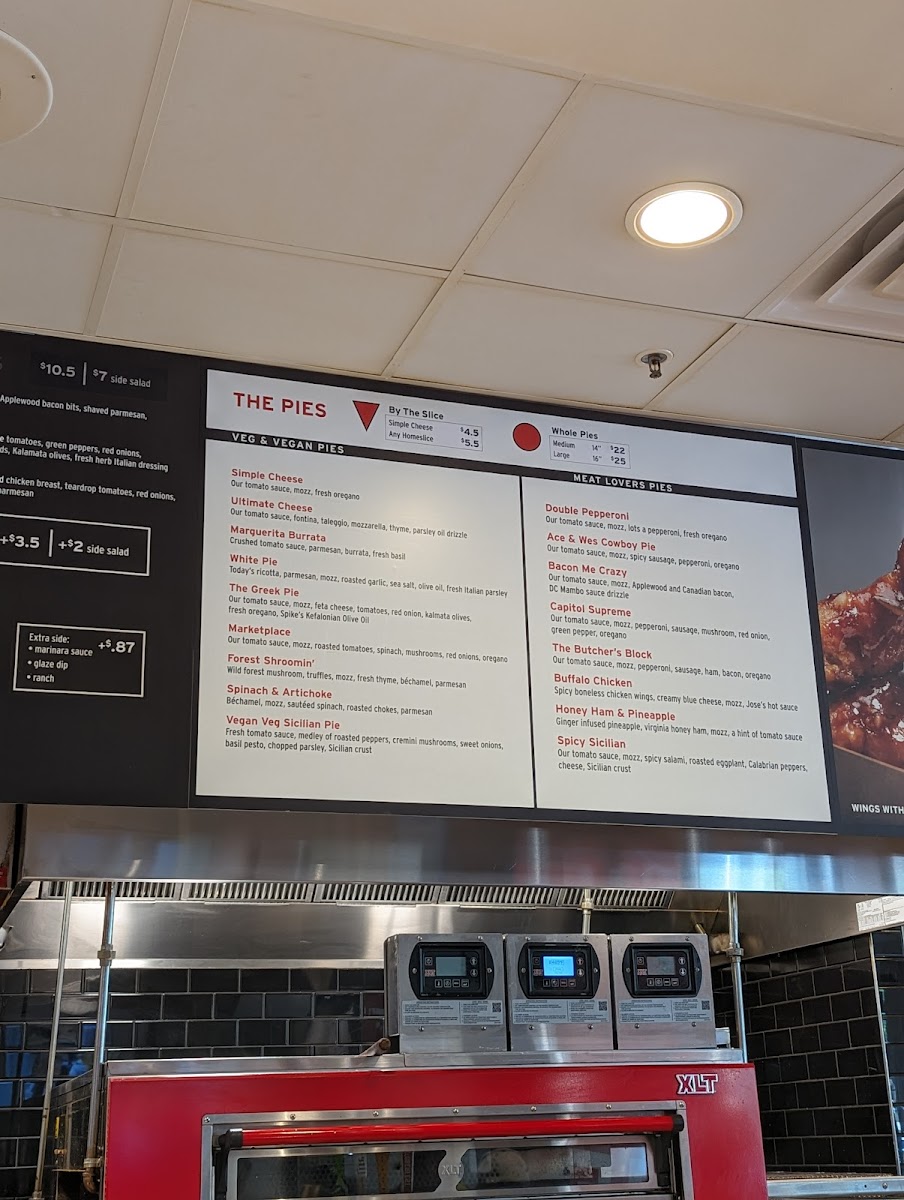 Menu We, The Pizza - Ballston-5