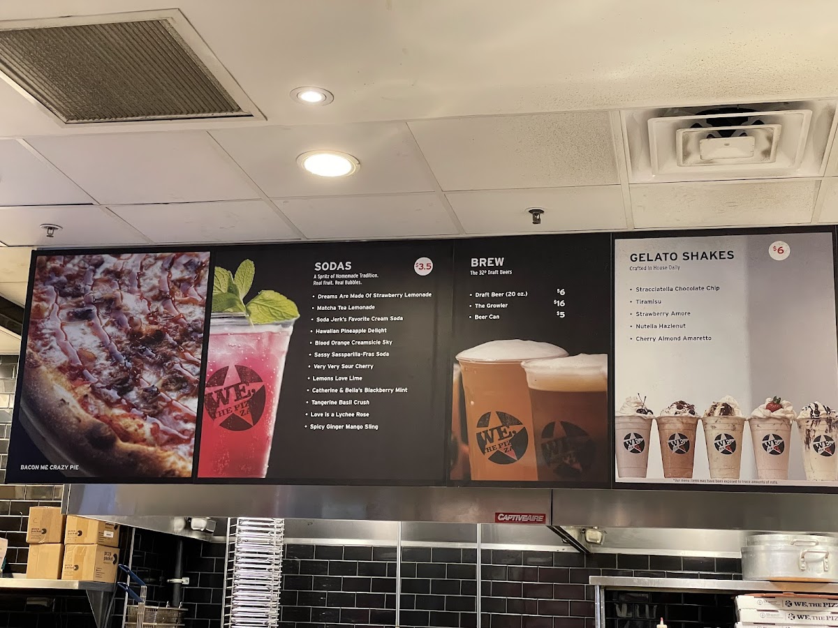 Menu We, The Pizza - Ballston-6