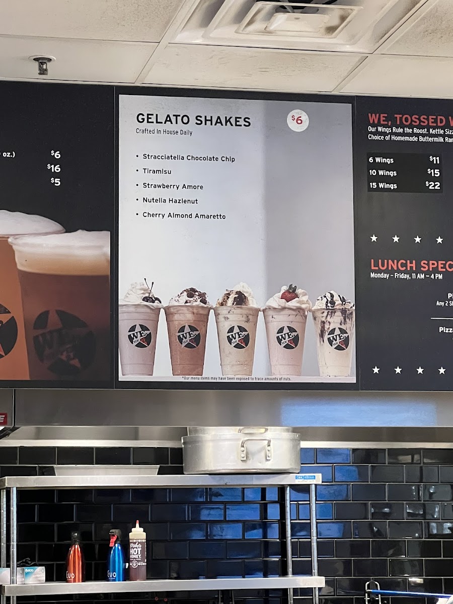 Menu We, The Pizza - Ballston-8