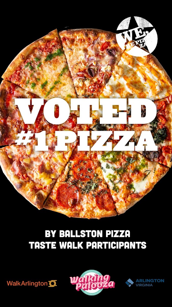 Menu We, The Pizza - Ballston-9
